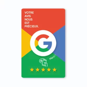 Google Avis NFC Cartes