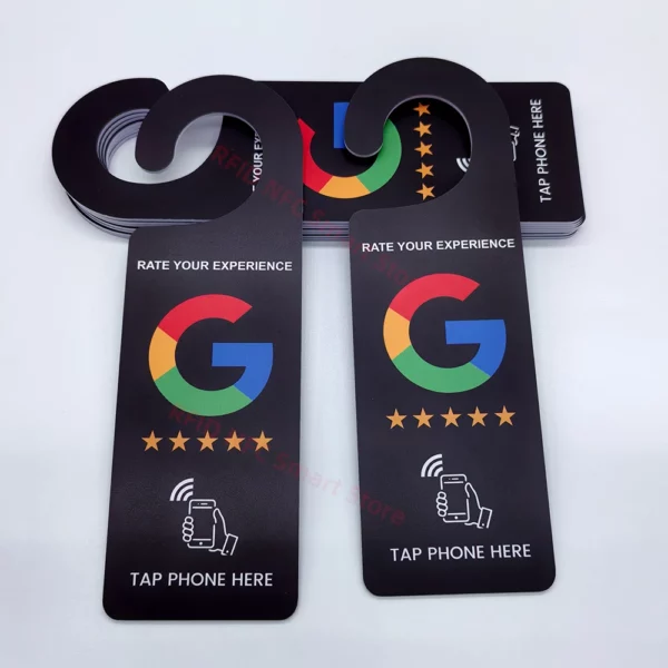 Panneau de porte NFC – « Notez votre expérience » – Image 9