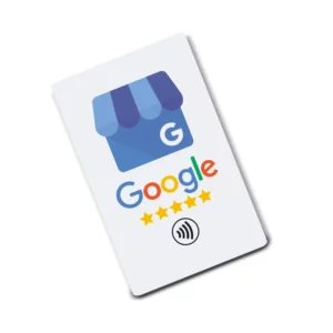 Carte NFC – Lien Direct vers Avis Google + Adhésif