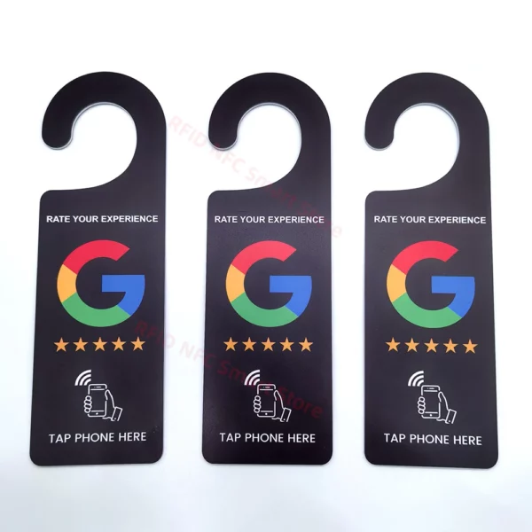Panneau de porte NFC – « Notez votre expérience » – Image 7