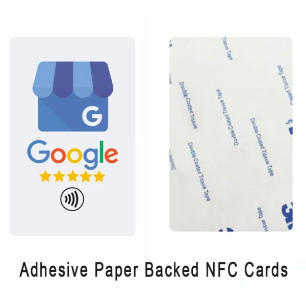 Carte NFC – Lien Direct vers Avis Google + Adhésif – Image 3