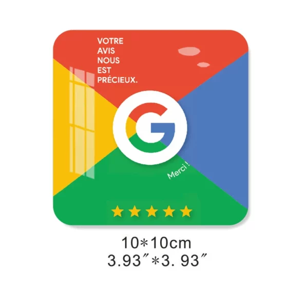 Présentoir NFC Google Avis – Lien direct vers Google Review – Image 2