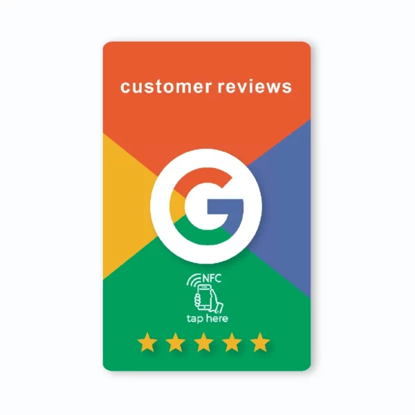 Google Avis NFC Cartes - Multicolore – Image 2
