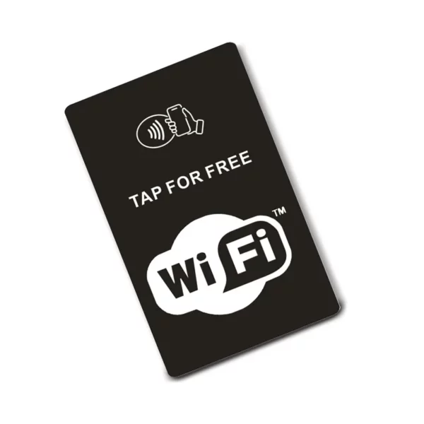 Carte Partage de Code Wi-Fi – NFC PVC