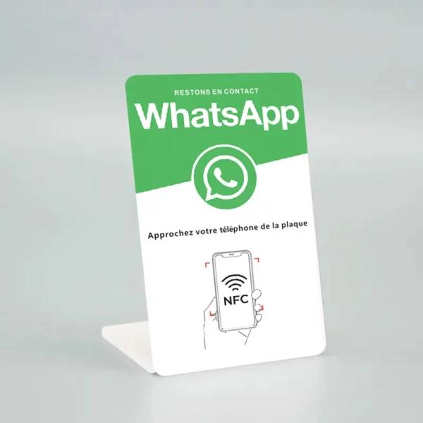 Présentoir NFC pour Avis Google / Instagram / Facebook / WhatsApp – Image 5